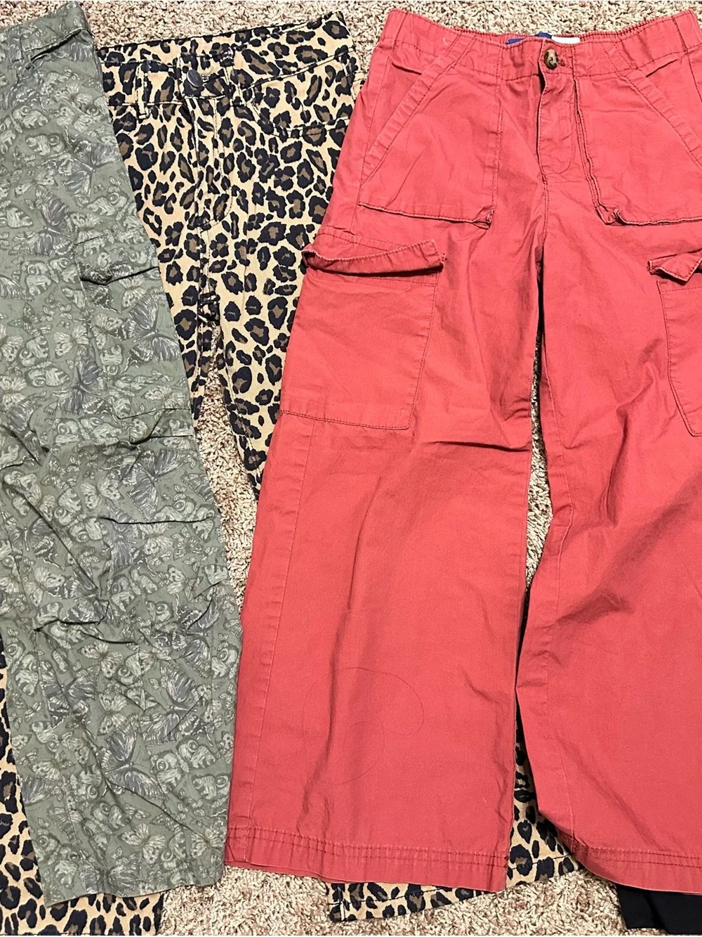 Girls cargo pants bundle